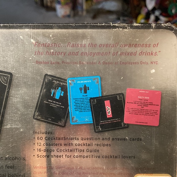 Cocktail smarts game “The Question & Answer Cards game” - Picture 3 of 4